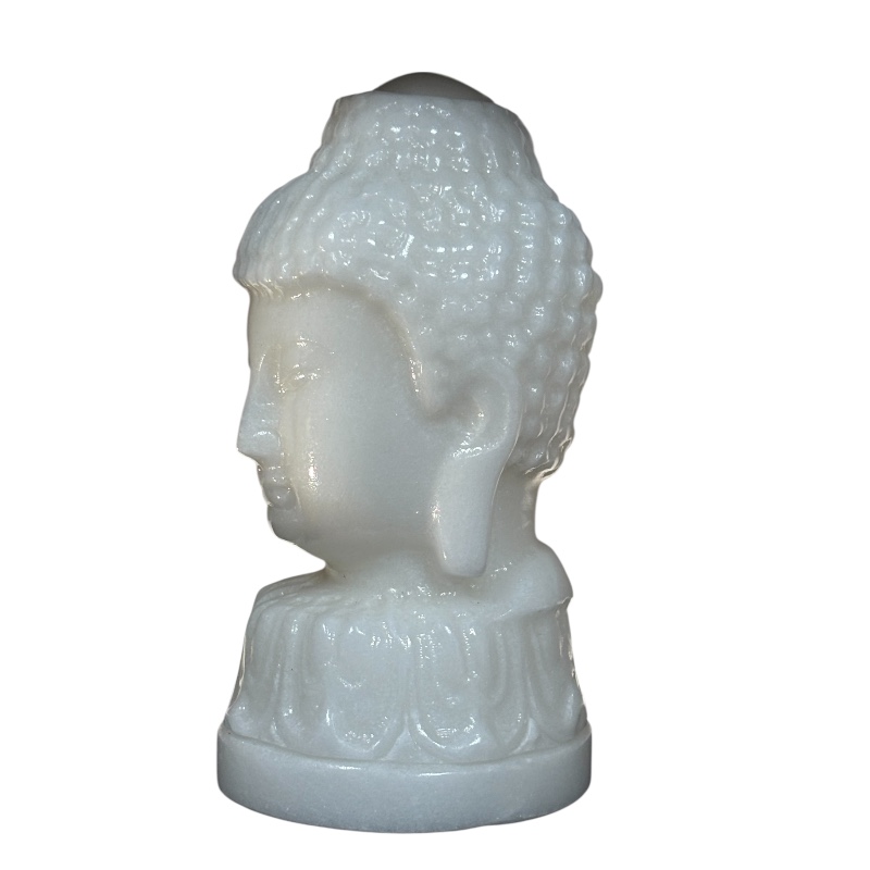 Bouddha en Jade Blanc – Image 2