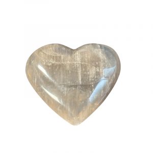 Coeur en Quartz Rose Bleu